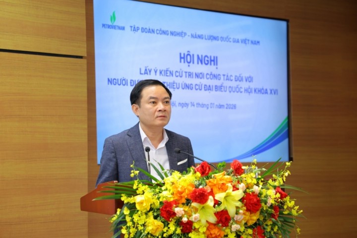 Đồng chí Lê Ngọc Sơn ứng cử đại biểu Quốc hội khóa XVI tại đơn vị bầu cử số 4, TP Hồ Chí Minh